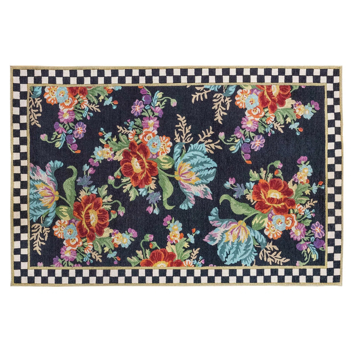 8X5 Mackenzie-Childs Flower Market Style Floral Ar