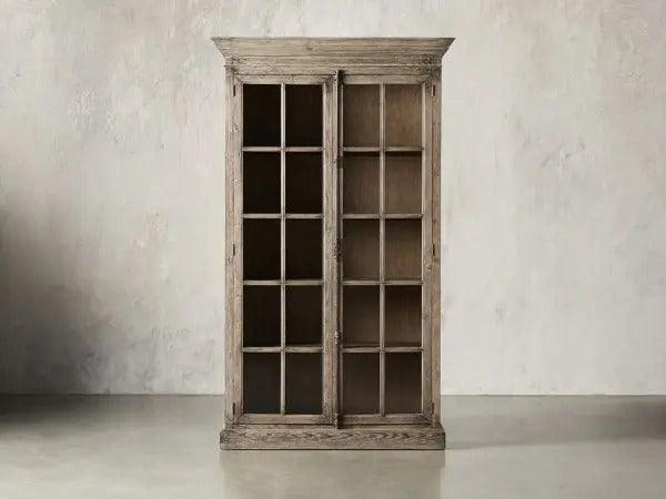 Arhaus Chorus Theory Glass Door Cabinet