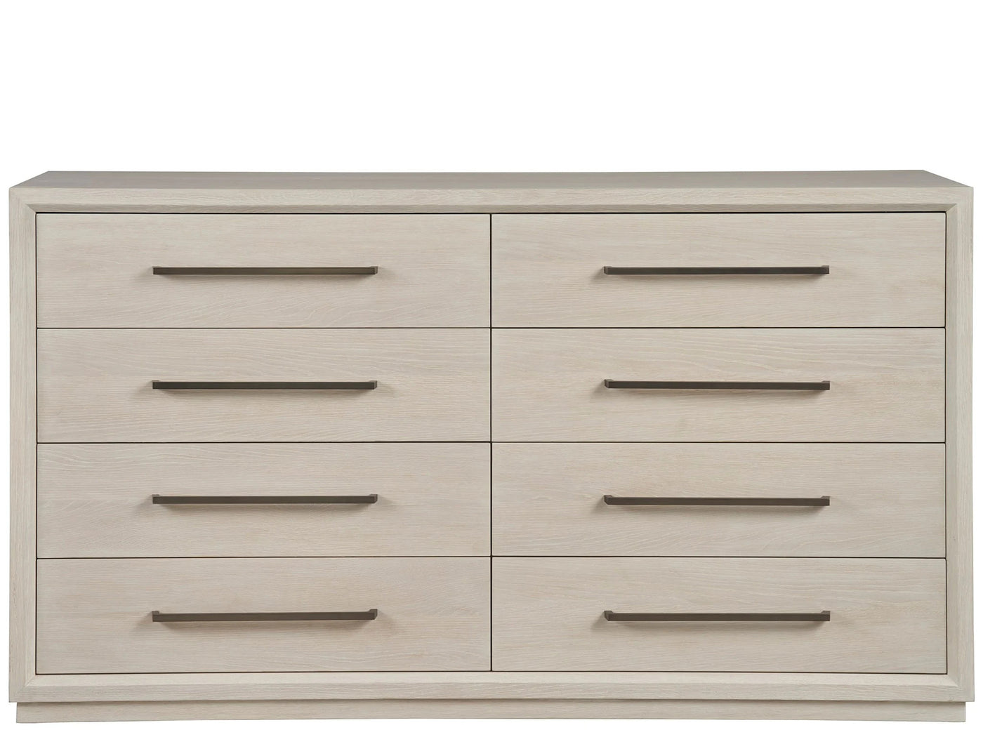 Modern Astrid Drawer Dresser in White Oak Finish