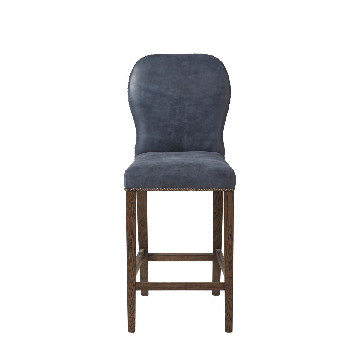 OKA Stafford Smoke Blue Bar Stool