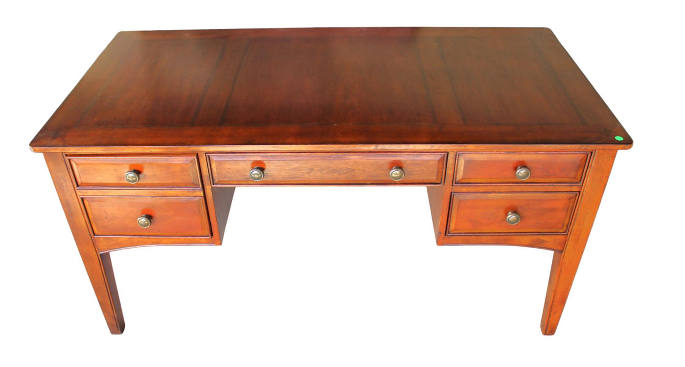 Hooker Seven Seas Cherry Bow Front Desk