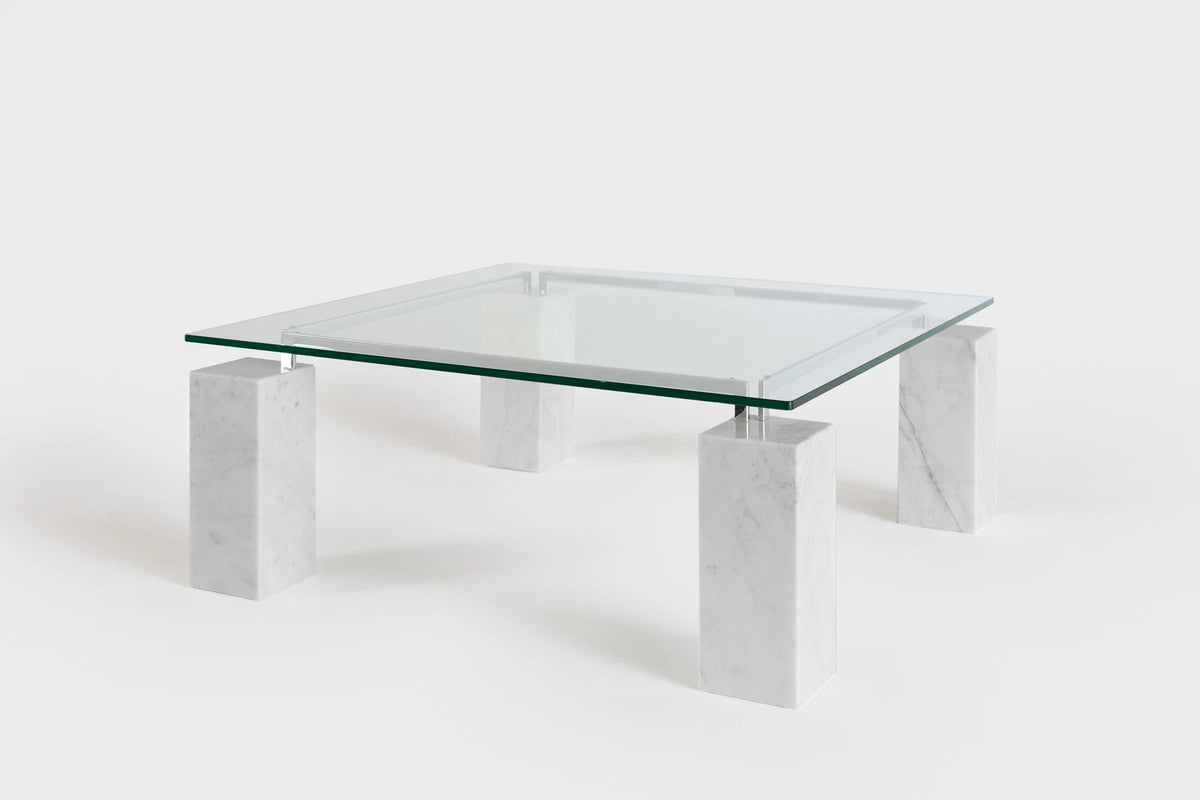 Cattelan Italia Dielle Square Glass Coffee Table