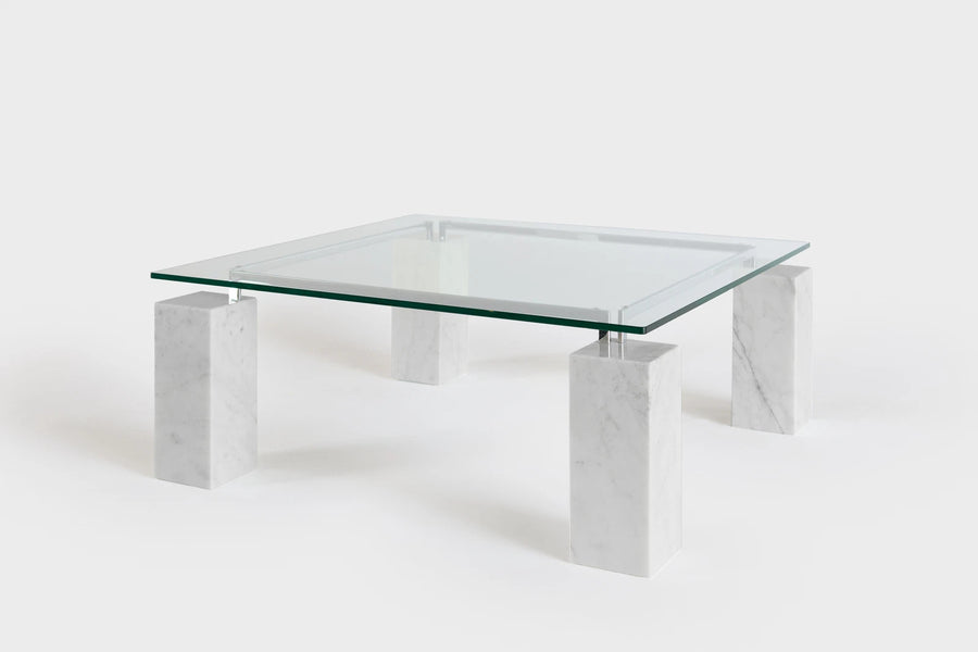 Cattelan Italia Dielle Square Glass Coffee Table