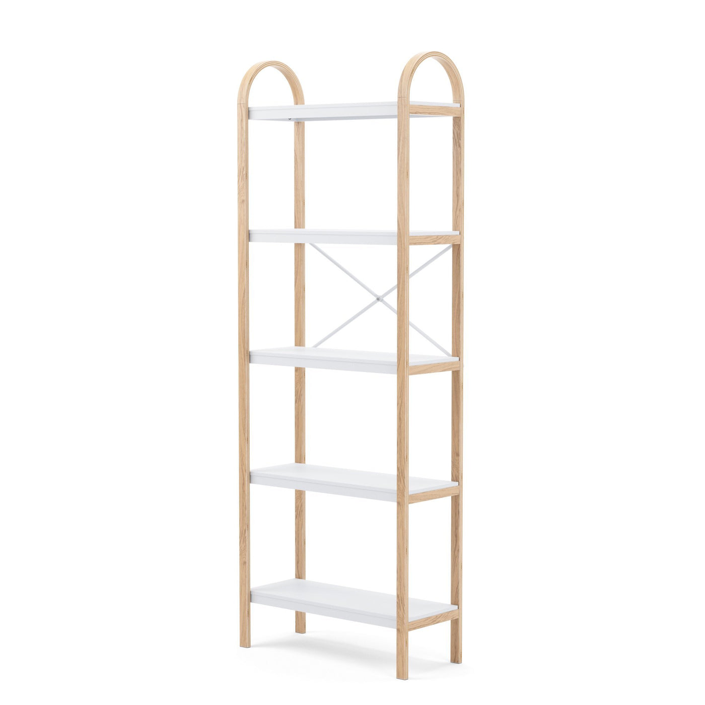 Umbra Bellwood White Wood Shelf Unit