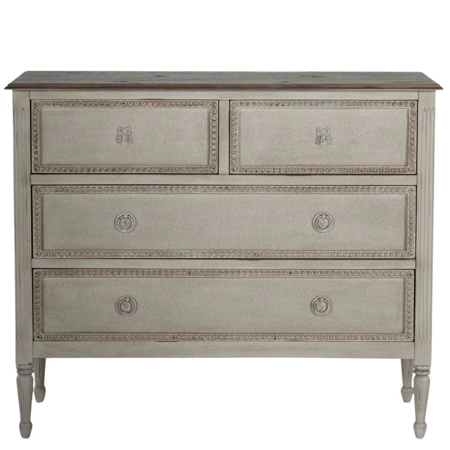 Gabby Caroline Textured Wood Chest