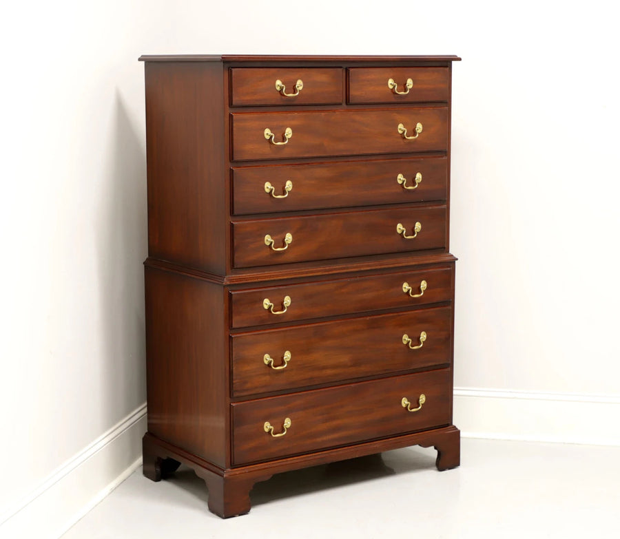 Henkel Harris Mahogany Chest on Chest