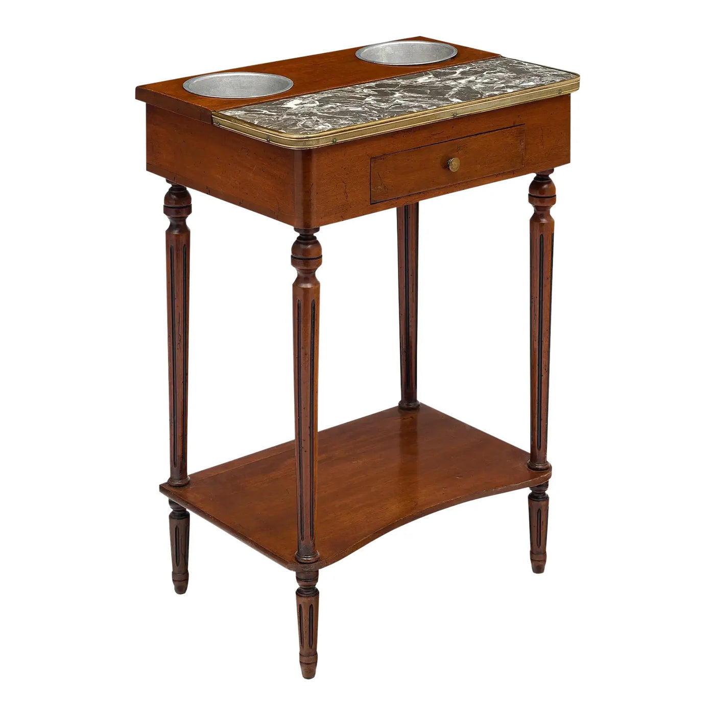 Louis XVI Style Mahogany Rafraichissoir Table