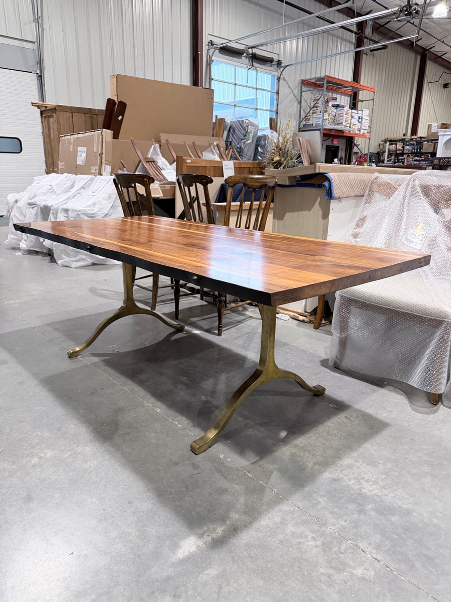 Tribeca Live Edge Walnut Dining Table
