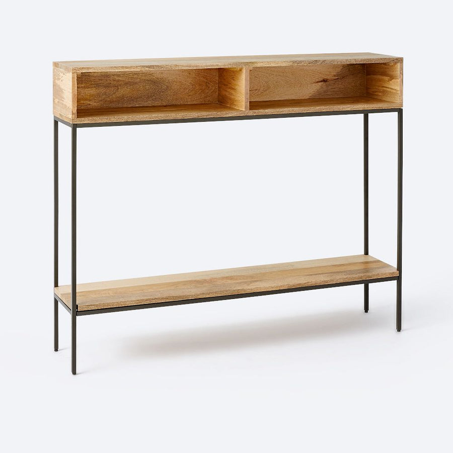 West Elm Rustic Open Console Table