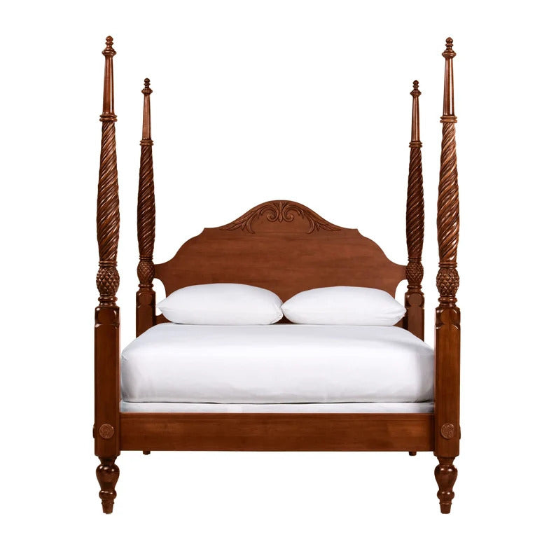 Ethan Allen Montego Queen Poster Bed