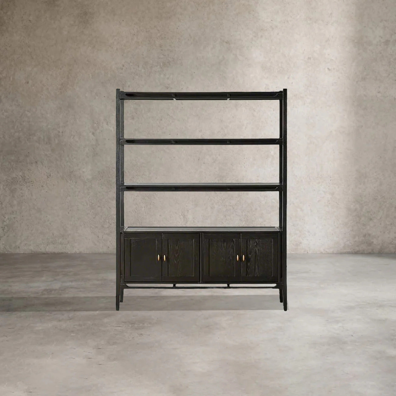 Brock Dark Twilight Finish Bookcase