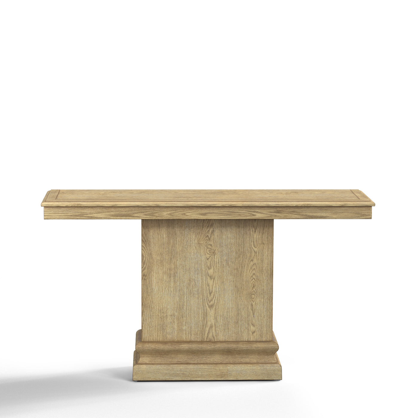 Turnus Console Table - Weathered Oak