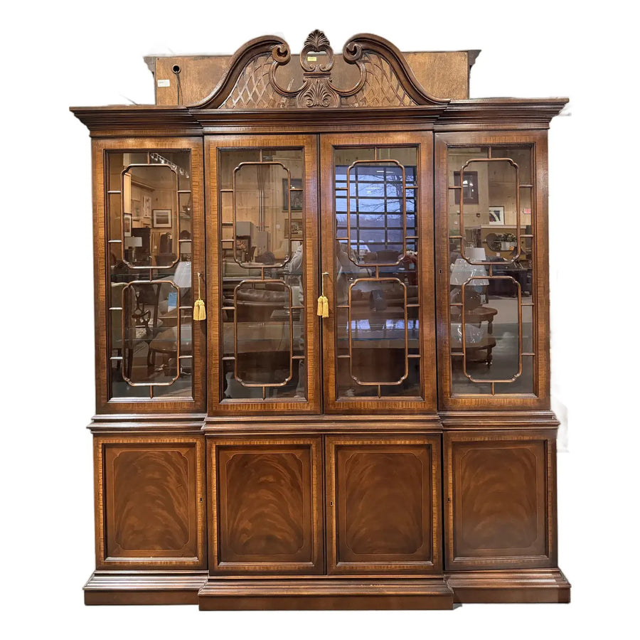 Drexel Heritage Mahogany China Cabinet