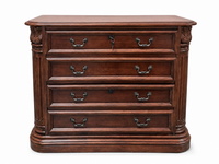 Hooker Seven Seas Cherry Filing Cabinet