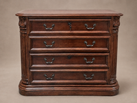 Hooker Seven Seas Cherry Filing Cabinet