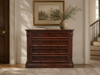 Hooker Seven Seas Cherry Filing Cabinet