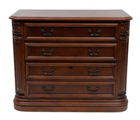 Hooker Seven Seas Cherry Filing Cabinet