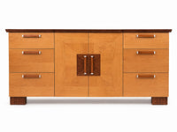 Italian Mid Century Modern Art Deco Credenza