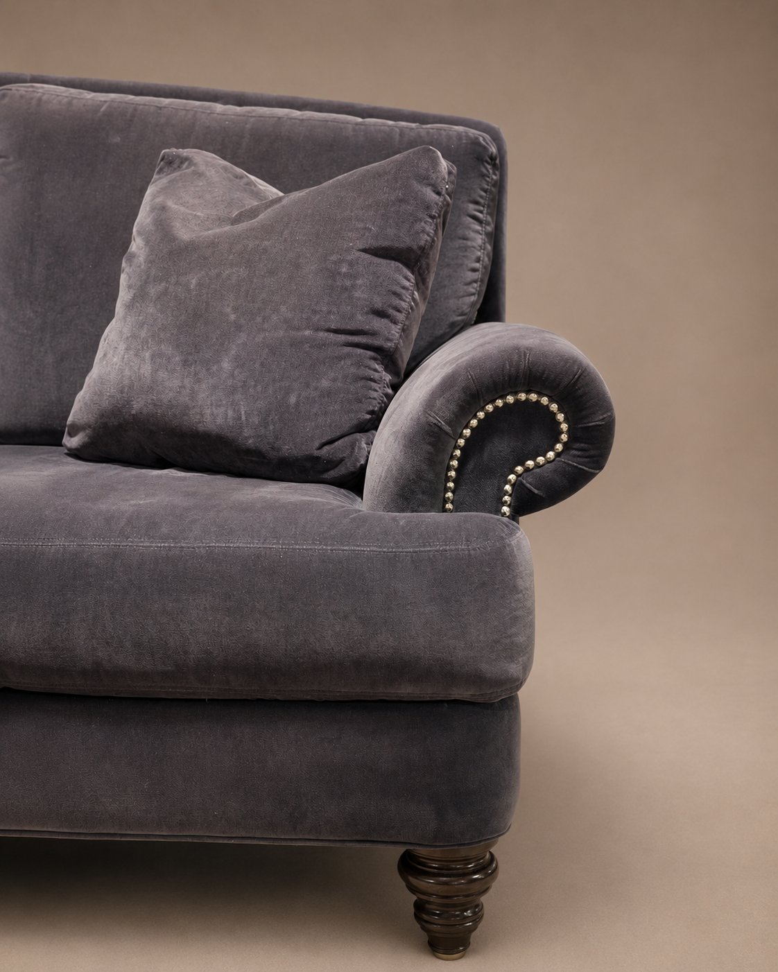 Ethan Allen Hyde Fabric Sofa