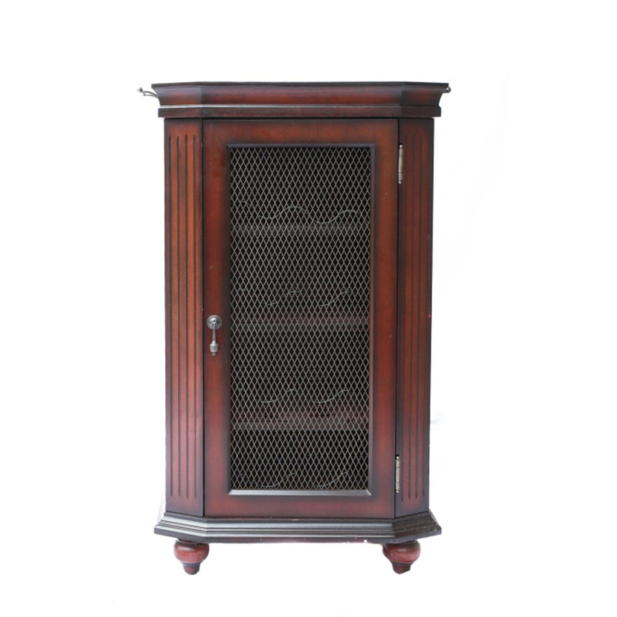 Bombay Co. Marble Top Wine Rack Cabinet