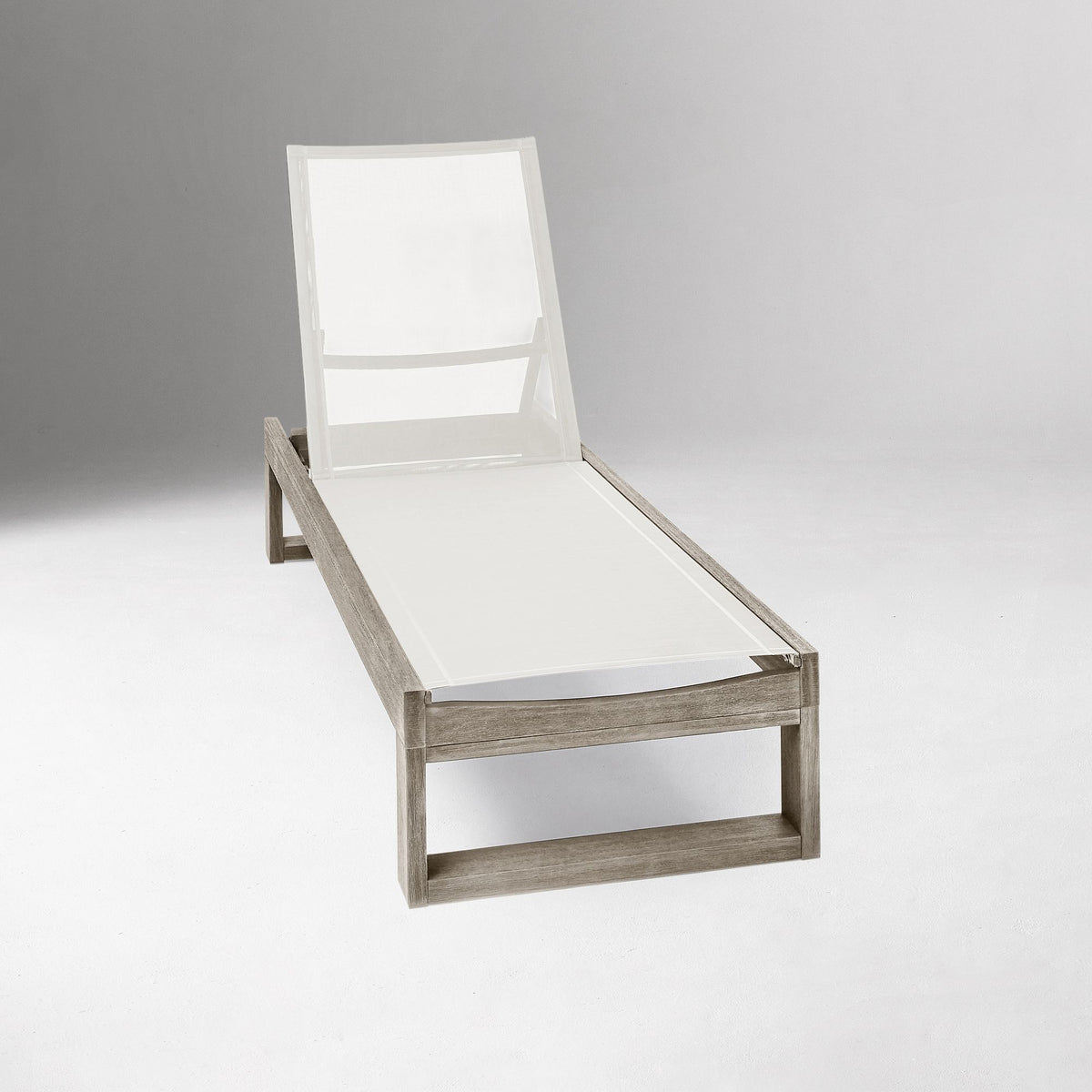 Portside Weathered Gray Chaise Lounge