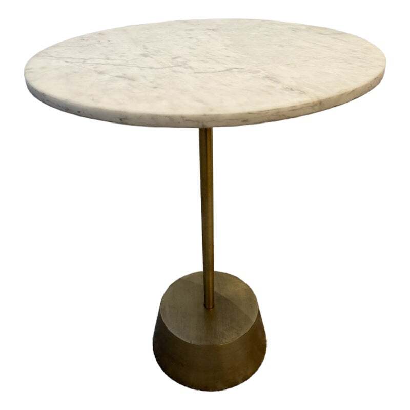 Steelcase West Elm Maisi Marble Side Tables