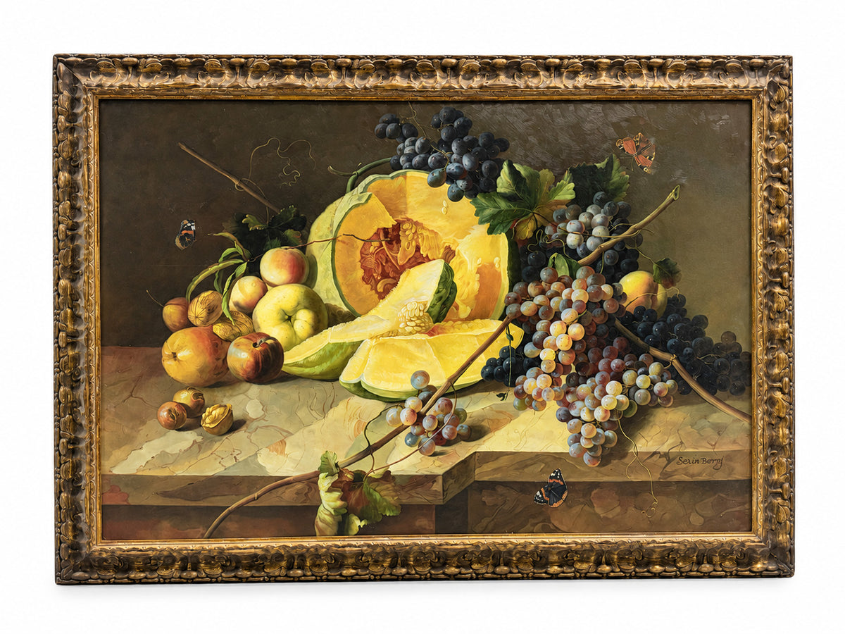 Vintage Sevin Berry Fruit Still Life
