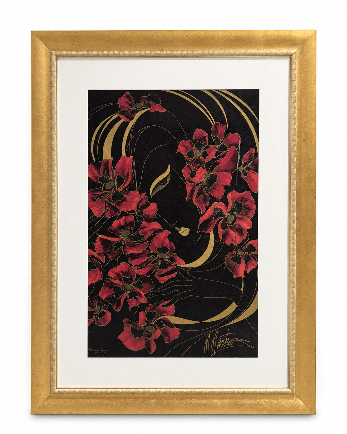 Martiros Manoukian “Passionate Embrace” Serigraph