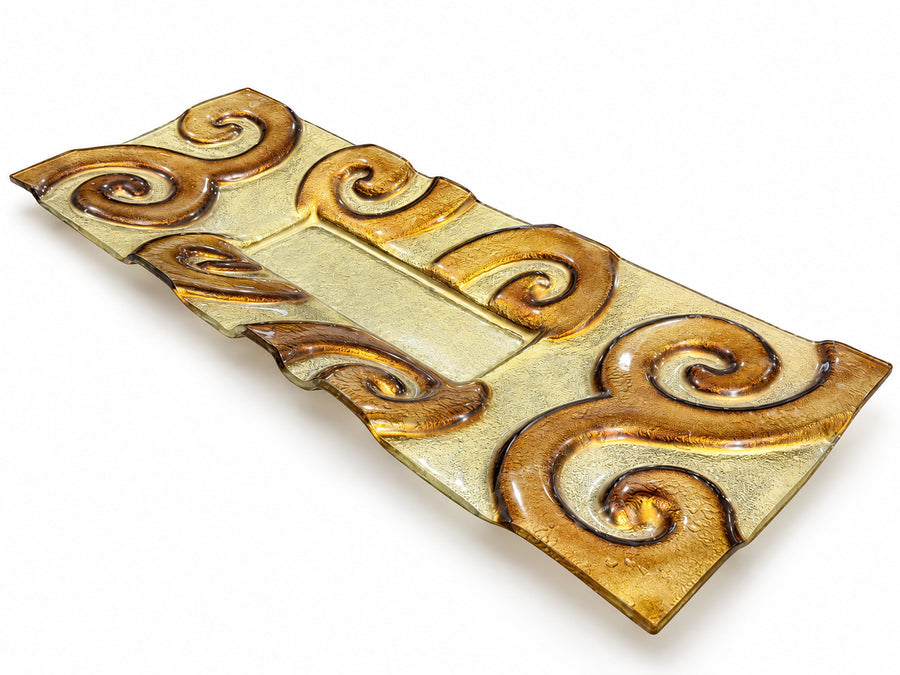 Modern Murano Style Art Glass Centerpiece