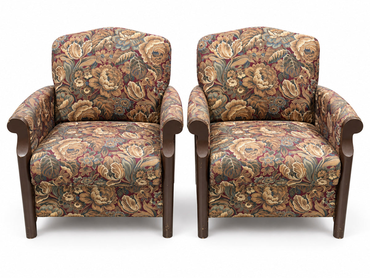 Vintage Nemschoff Bauhaus Armchairs Pair
