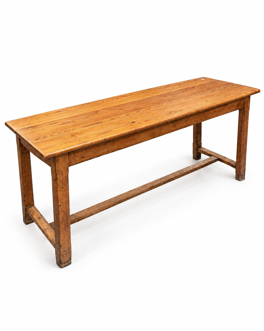 Antique French Pine Console Table