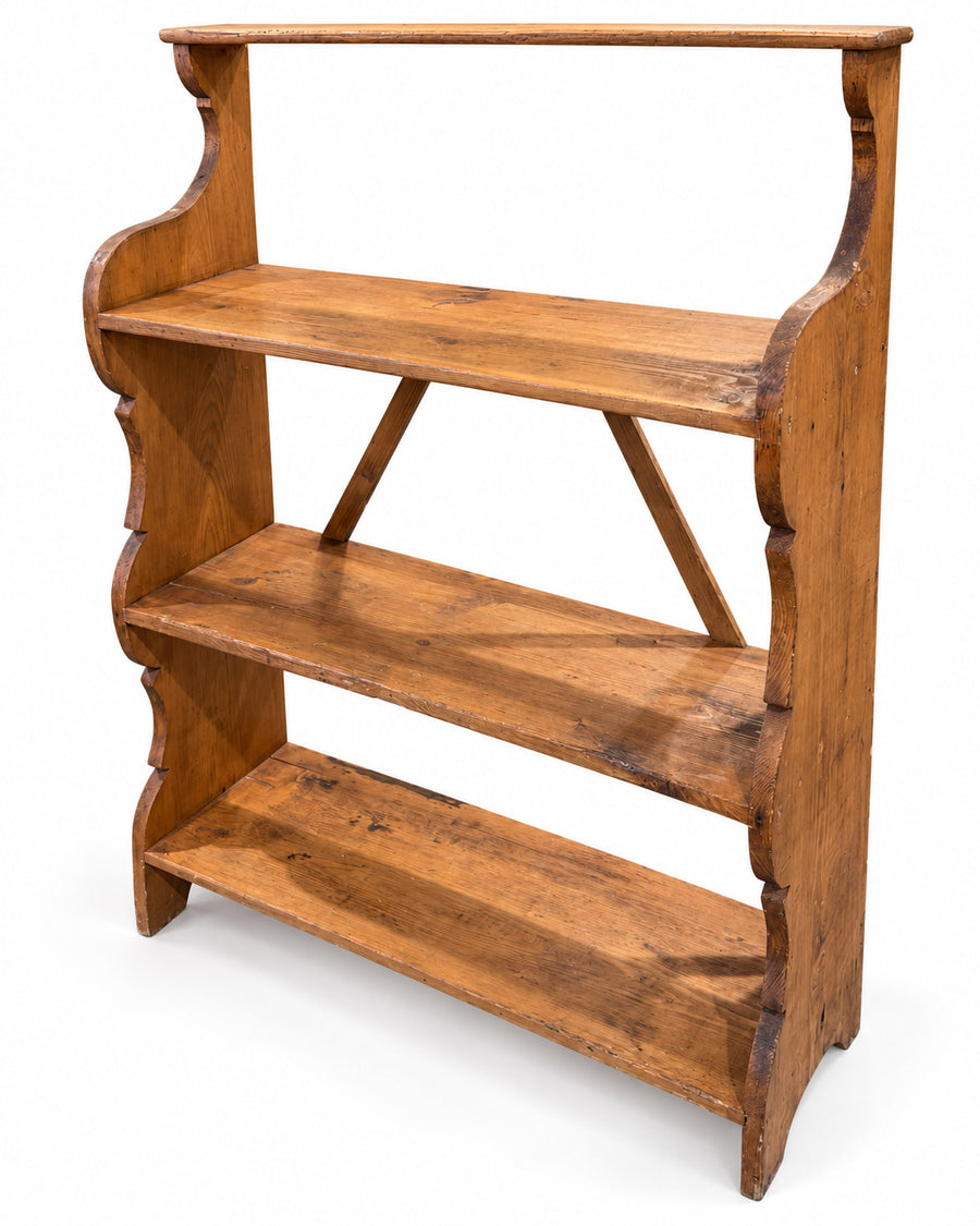 19th Century French Pine Étagère